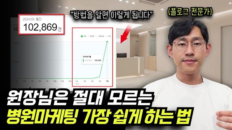  원장님들만 모른다! 병원 마케팅 가장 쉽게 하는 방법