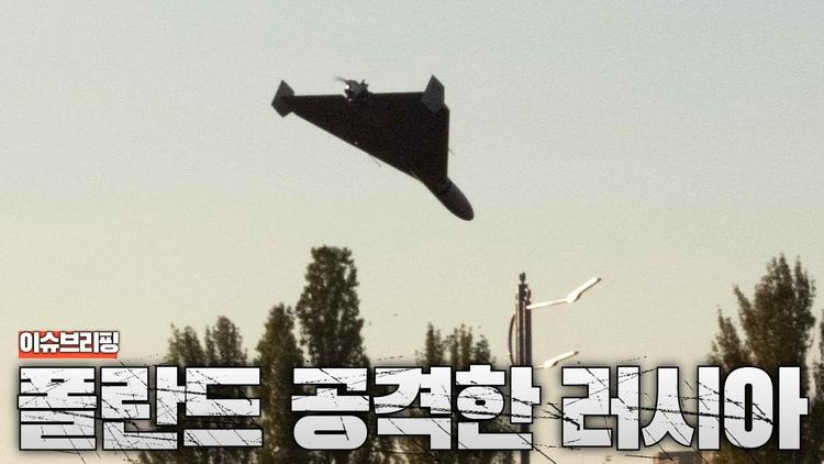 폴란드에 러시아 드론 자폭 공격...NATO 영공이 뚫렸다